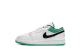 Jordan 1 Low Lucky Green Tumbled Leather GS (553560-129) weiss 1