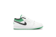 Jordan 1 Low Lucky Green Tumbled Leather GS (553560-129) weiss 6
