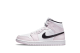 Jordan 1 Mid Air Barely Rose (BQ6472-500) schwarz 6