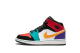 Jordan 1 Mid Bred Multi Color GS (554725-125) bunt 1