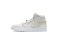 Jordan 1 Mid Vast Grey Ghost Green (CV3018-001) beige 1