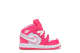 Jordan 1 Mid Hyper (644507-611) pink 2