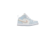 Jordan 1 Mid SE Blue Tint Summit Ice TD (FQ9116 400) weiss 3