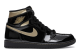 Jordan 1 Retro High Metallic Gold Air OG (555088-032) schwarz 4
