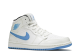Jordan 1 Retro Mid Legend Blue (554724 127) weiss 5