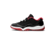 Jordan 11 Retro Low BP Bred (505835-012) schwarz 1