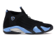 Jordan 14 Retro University Blue (311832 041) schwarz 3