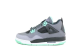 Jordan 4 Retro Green Glow GS (408452-033) grau 1