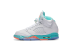 Jordan 5 Retro Light Aqua GS (440892-100) weiss 1