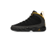 Jordan 9 Retro Dark Charcoal University Gold GS (302359-070) schwarz 1