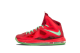 Nike LeBron 10 Christmas X (541100-600) rot 1