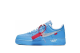 Nike Off x Air Force 1 Low MCA University Blue (CI1173 400) blau 1