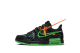 Nike Off x Air Rubber Dunk Green Strike (CU6015-001) schwarz 1