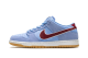 Nike SB Dunk Valour Team Maroon Low (DQ4040-400) blau 2