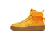 Nike SF Air Force 1 Mid Odell Beckham Jr GS (AJ0424 800) gelb 1