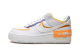Nike Air Force 1 Shadow Low Peach Cream Lime (DX3718 100) weiss 2