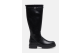 s.Oliver Langschaftstiefel in Leder Optik mit Schnallen Detail (2183557.9999) zwart 1