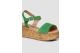 s.Oliver Modische Ledersandalen mit Keilabsatz (6010093.712) groen 3