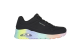 SKECHERS Uno Rainbow Souls (155134_BKMN) schwarz 1