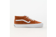 Vans Sk8 Mid Reissue 83 LX Pig Suede Amber (VN000CQQ8B91) rot 3