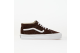 Vans Sk8 Mid Reissue 83 LX Pig Suede Potting Soil (VN000CQQDMV1) braun 3