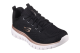 SKECHERS Graceful Get Connected (12615-BKGD) schwarz 4