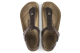 Birkenstock Ölgeschmierte Leder Sandalen Kairo (1020006) marrone 4