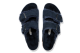 Birkenstock Sandalen Arizona Shearling Suede Leather Fur New Navy (1030684) blau 4