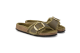 Birkenstock Sandalen Madrid Big Buckle Shearling Oiled Leather (1023213) marrone 4