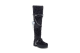 Crocs Classic Unfurgettable Leopard Knee High Boot (212387-0CU) schwarz 3