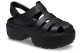 Crocs Stomp Fisherman Sandal (209938-001) schwarz 3