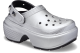 Crocs Stomp Metallic Clog (210362-040) grau 3