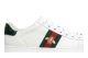 GUCCI Ace Embroidered Bee (431942-A38G0-9064) weiss 5
