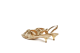 Michael Kors Alessia Kitten Sandal (40S5ASMS2M740) gold 2