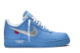 Nike Off x Air Force 1 Low MCA University Blue (CI1173 400) blau 3