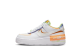 Nike Air Force 1 Shadow Low Peach Cream Lime (DX3718 100) weiss 1