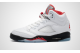 Jordan 5 Air Retro Fire GS (440888-102) weiss 1