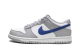 Nike Dunk Low GS Grey Royal (FN3878-001) grau 5