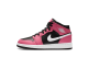 Jordan 1 Mid Pinksicle GS (555112-002) schwarz 6