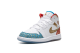 Jordan 1 Mid PS Nc To Chi School (FB2210-100) weiss 4