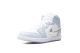 Jordan 1 Mid SE Glitter Swoosh PS (FQ9118-400) weiss 4