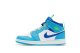 Jordan 1 Mid SE Sprite Blue GS (DA8010-400) bunt 1