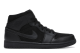 Jordan 1 Mid Triple (554724-011) schwarz 3