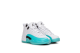 Jordan 12 Retro Light GS Aqua (510815-100) bunt 3