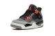 Jordan 4 Retro GS Infrared (408452 061) grau 5