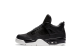 Jordan 4 Retro Pony Hair Premium (819139-010) schwarz 1