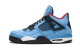 Jordan Travis Scott x 4 Retro Cactus Jack (308497-406) blau 5