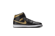 NIKE JORDAN 1 Mid Black & Metallic Gold (DQ8426 071) schwarz 3