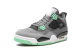 Jordan 4 Retro Green Glow (308497-033) grau 5