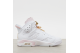 Jordan 6 Retro Air Gold Wmns Hoops (DH9696-100) weiss 2